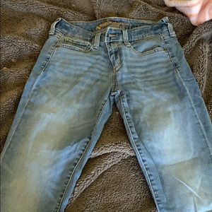 arizona skinny jeans (light wash)